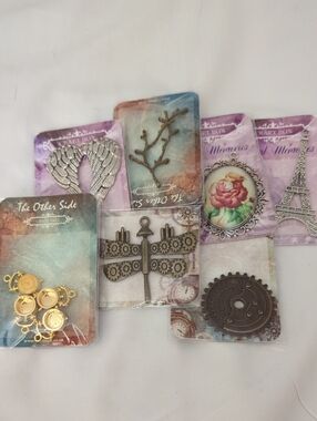 Steampunk Jewelry Items Set Of 7